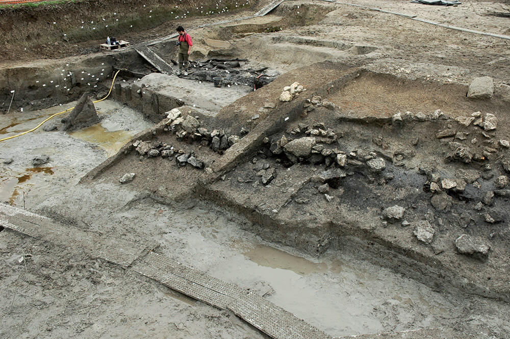 fouilles archéologiques à Chelles