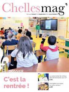 couverture Chelles mag septembre 2021