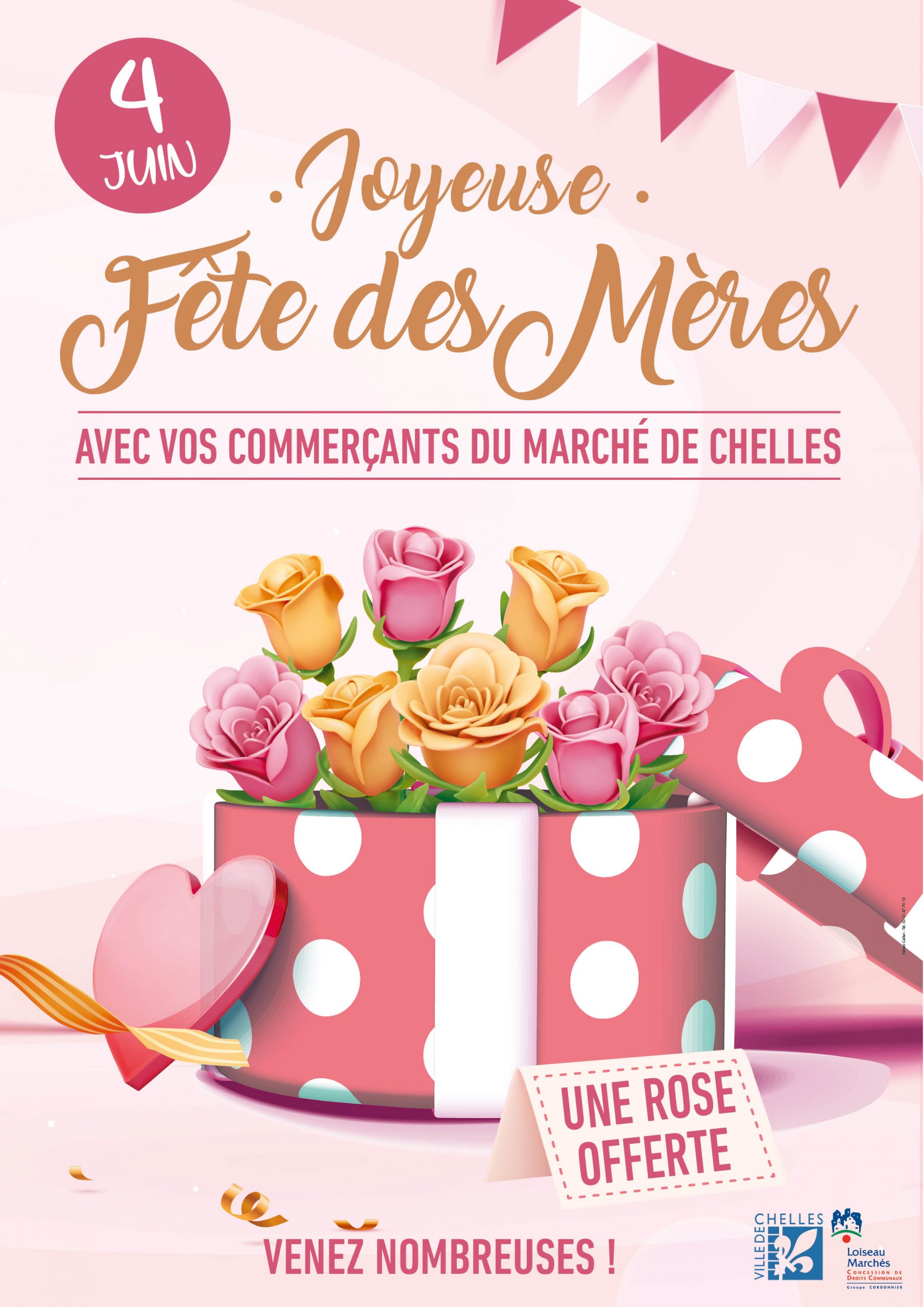 Fête des mère – Distribution de roses