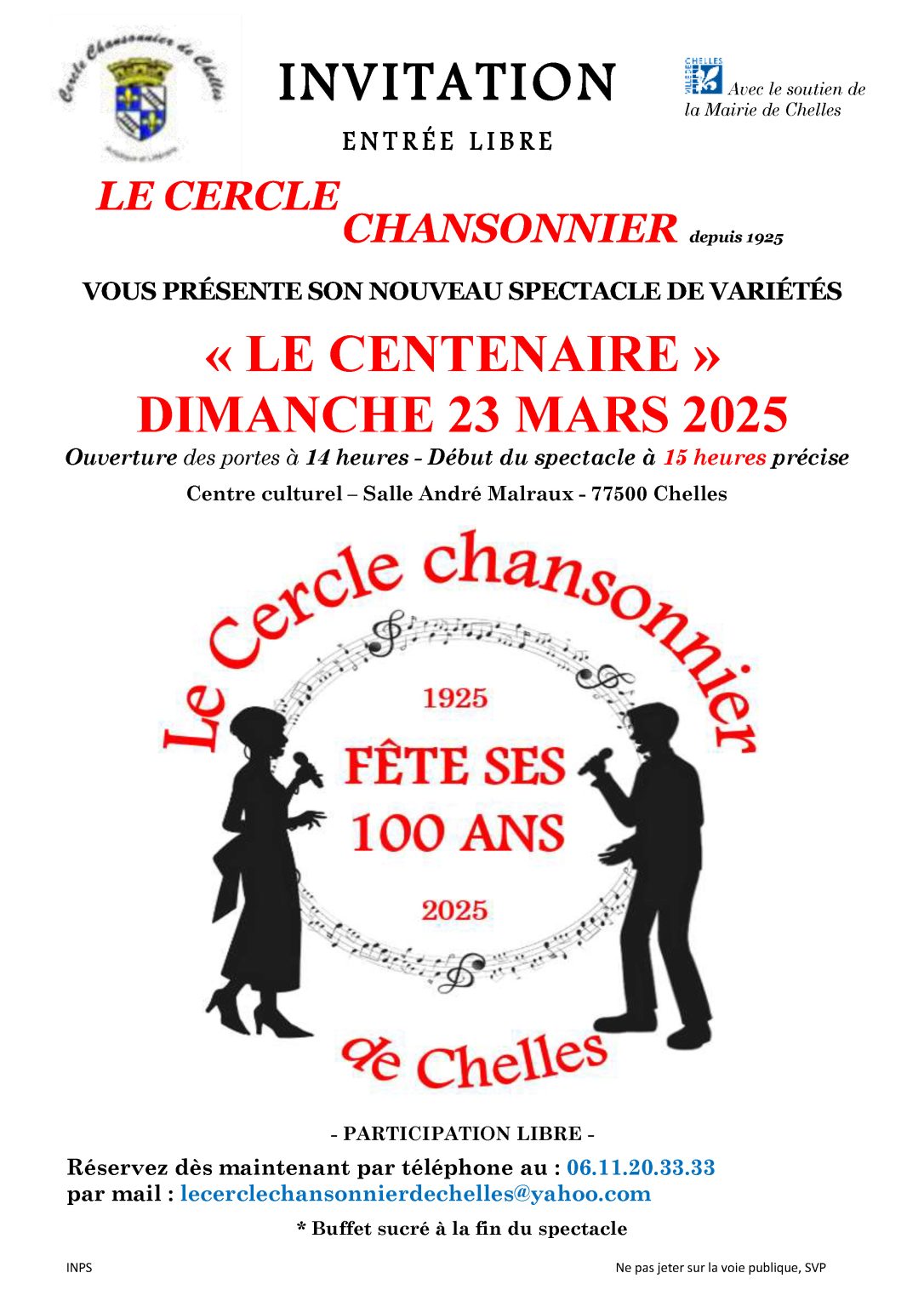 spectacle_chansonniers_centenaire