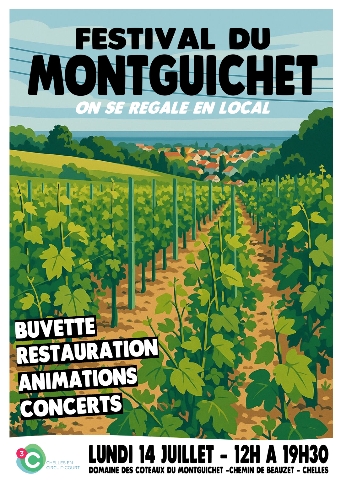 affiche festival du montguichet