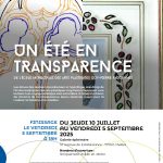 affiche exposition un été en transparence