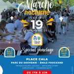 affiche marché nocturne jumelage 2025