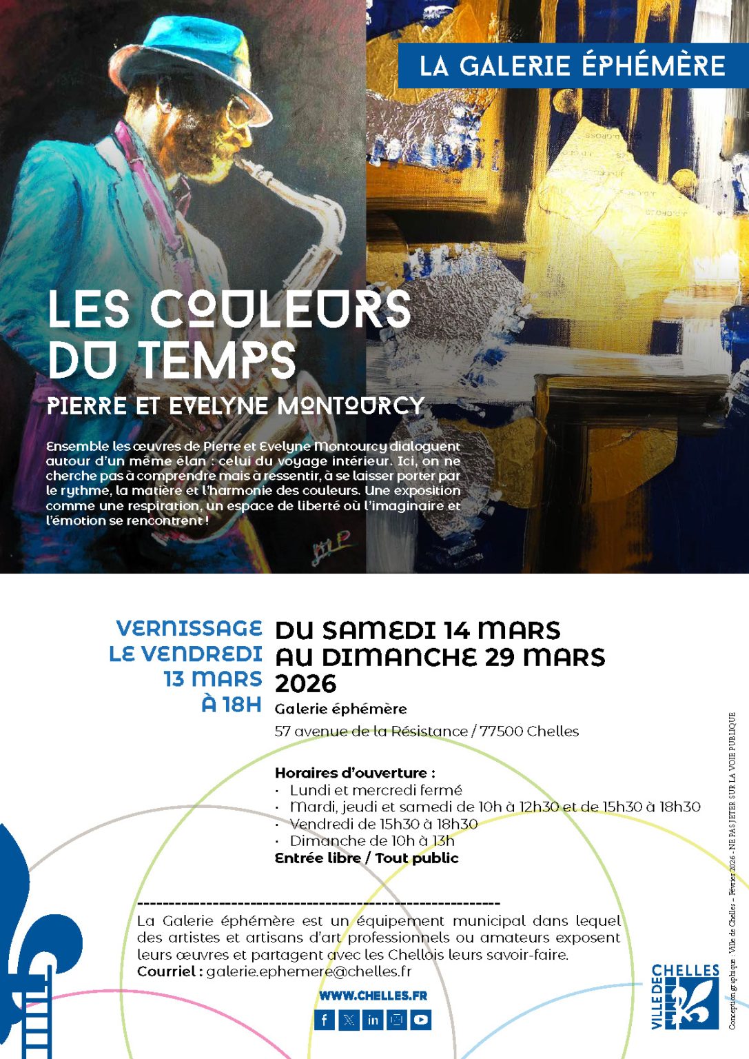 EXPOSITION LE TEMPS DES COULEURS 2026