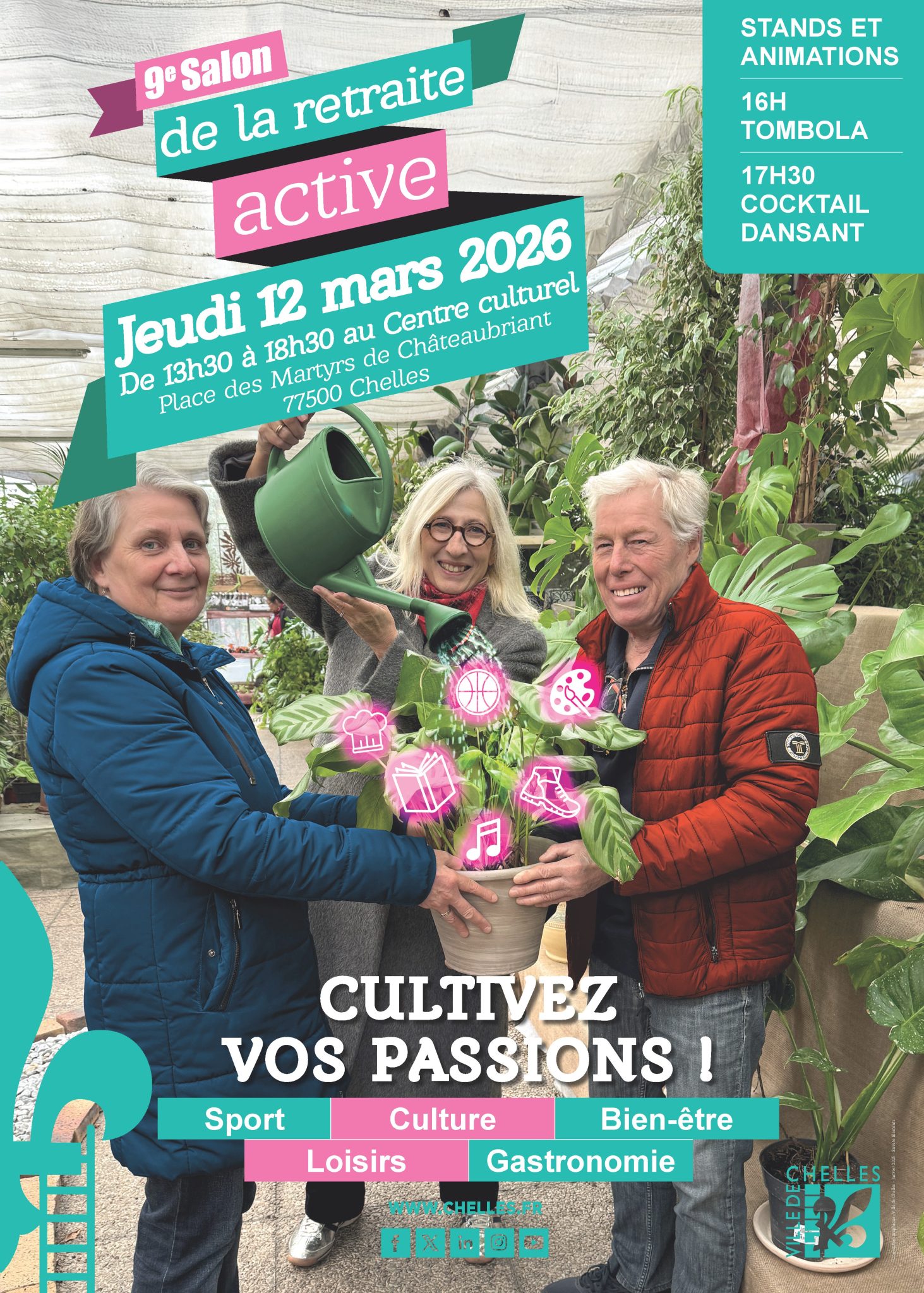 affiche salon retraite active 2026