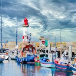 Brittany, Groix Island, harbor