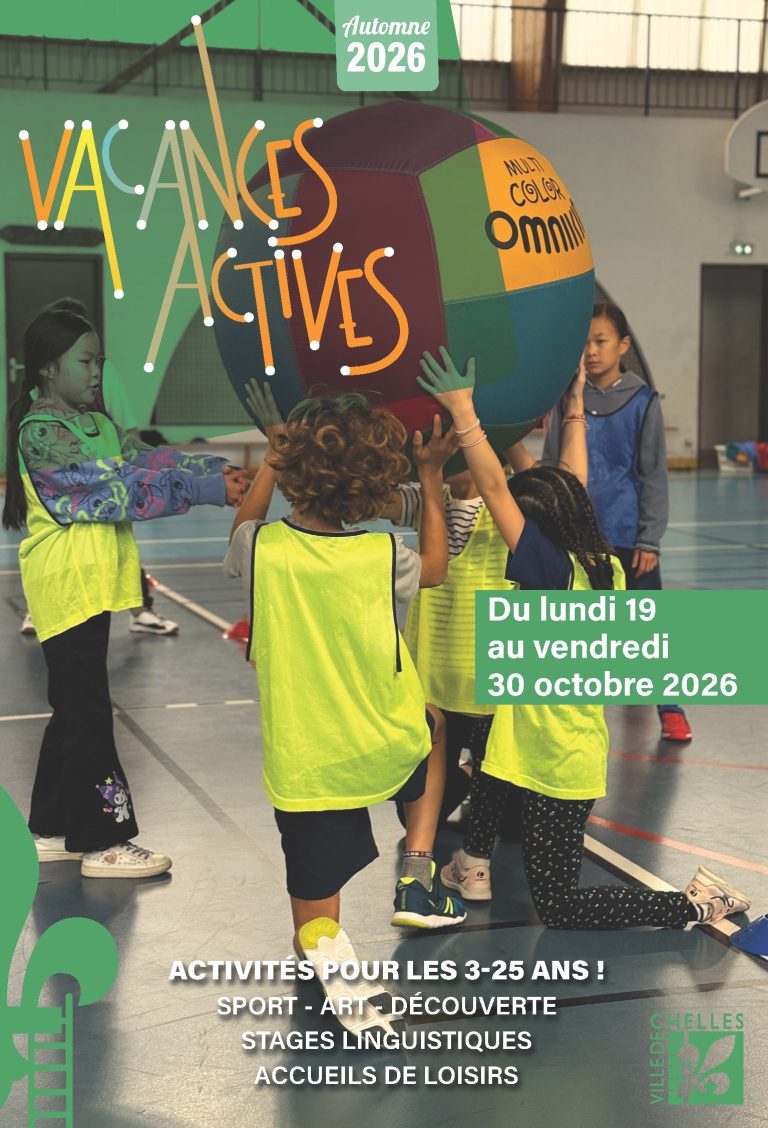Couverture de Programme Vacances actives automne 2026